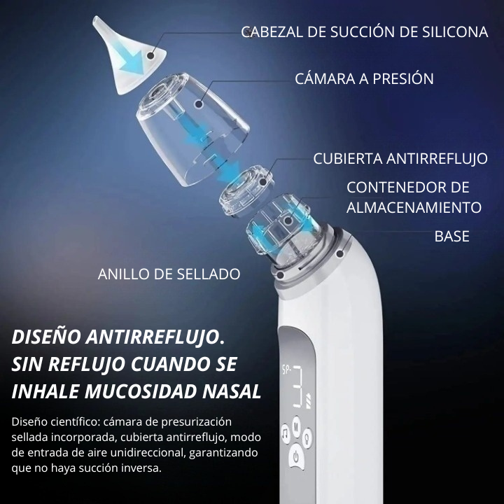 Aspirador Nasal Eléctrico para Bebés