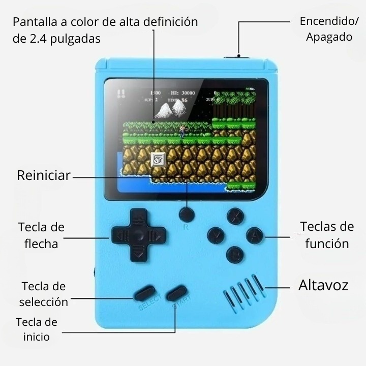 Consola Retro Portátil GameMaster